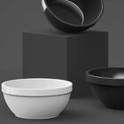 Kit 6 Bolws Plásticos 500ml Servir Açaí Sopas Caldos Feijão T