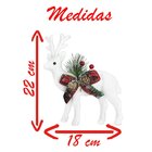 Kit 6 Bonecos Decorativos Rena Enfeite De Natal 22cm