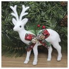 Kit 6 Bonecos Decorativos Rena Enfeite De Natal 22cm