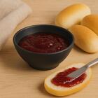 Kit 6 Bowls 120ml Molheiras Plástico Preto Coza Servir Caldas