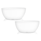 Kit 6 Bowls 700ml Branco - Polipropileno