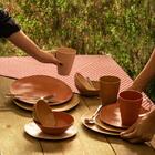 Kit 6 Bowls Bambu 13x4cm Tigela Orgânica Lyor Sortido Cumbuc