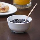 Kit 6 Bowls Melamina 200ml Tigela Branca Liso Haus Hotel Ser