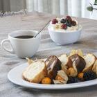 Kit 6 Bowls Melamina 200ml Tigela Branca Liso Haus Hotel Ser