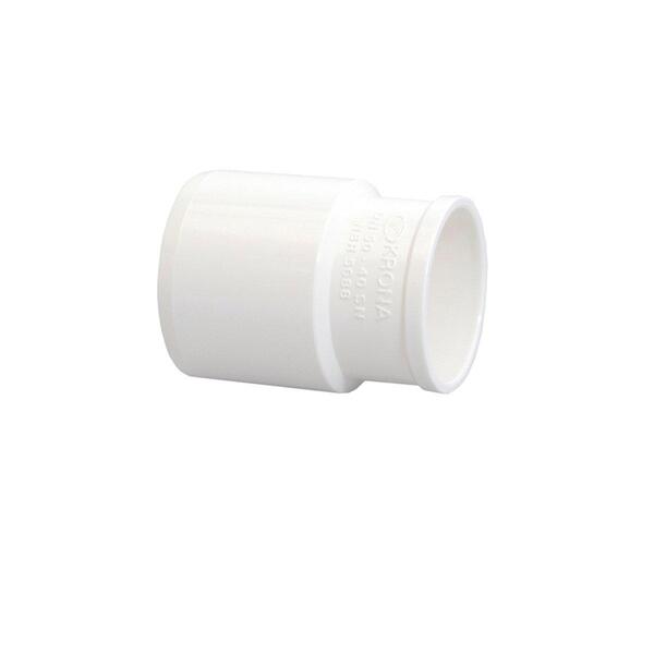 Kit 6 Bucha De Redução P/esgoto Branca 50mm X 40mm Krona