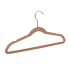 Kit 6 Cabides Veludo Bege Infantil Ordene