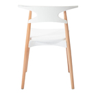 Kit 6 Cadeira Rebecca Design Branco Para Mesa De Jantar Cozin