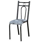 Kit 6 Cadeiras 023 América Cromo Preto/pará - Artefamol