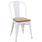 Kit - 6 Cadeiras + 4 Banquetas Altas Tolix Com Encosto - Bran