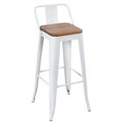 Kit - 6 Cadeiras + 4 Banquetas Altas Tolix Com Encosto - Bran