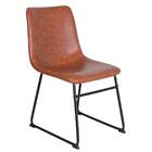 Kit 6 Cadeiras + 4 Banquetas Estofadas Industrial Loft Vintag