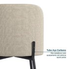 Kit 6 Cadeiras Aço Love Cabecasa Madeiraoriginals Preto/whisky