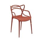 Kit 6 Cadeiras Allegra  Laranja Telha