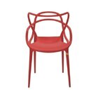 Kit 6 Cadeiras Allegra  Vermelho