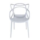 Kit 6 Cadeiras Allegra - Cinza