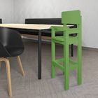 Kit 6 Cadeiras Alta Refeição Infantil Criança Restaurante Lan