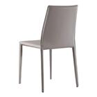 Kit 6 Cadeiras Amanda Glam Rivatti Revestida Em Pvc Nude Estr