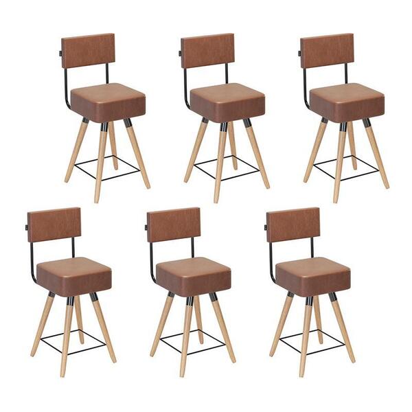 Kit 6 Cadeiras Barcelona Baixa 50cm - Salaone