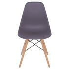 Kit 6 Cadeiras Charles Eames Eiffel Dsw Com Pés De Madeira Cl