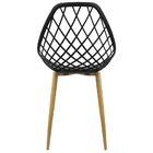 Kit 6 Cadeiras Cleo Cloe Clarice Web Jardim Assento Polipropi