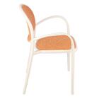 Kit 6 Cadeiras Com Braços Mumbai