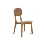 Kit 6 Cadeiras Dalia Madeira Maciça Tauari E Linho Prata