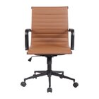 Kit 6 Cadeiras De Escritório Diretor Esteirinha Em Corino Sev