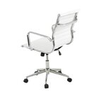 Kit 6 Cadeiras De Escritório Diretor Esteirinha Em Corino Sev