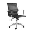 Kit 6 Cadeiras De Escritório Diretor Esteirinha Em Corino Sev