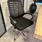 Kit 6 Cadeiras De Escritório Diretor Tela Mesh Cádis Preto