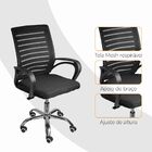 Kit 6 Cadeiras De Escritório Secretaria Diretor Roma Ergonômi