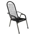 Kit 6 Cadeiras De Fio Para Varanda Area Externa Luxo Adulto P