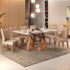 Kit 6 Cadeiras De Jantar 27673 Dj Moveis