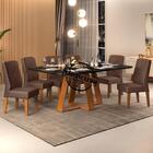 Kit 6 Cadeiras De Jantar 27673 Dj Moveis