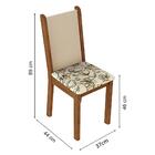 Kit 6 Cadeiras De Jantar 4291 Rustic/crema/lírio Bege Madesa