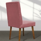 Kit 6 Cadeiras De Jantar Decorativa Gabi Suede Rosa