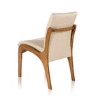 Kit 6 Cadeiras De Jantar Estofada Lisboa 90 X 52 Cm Madeira M