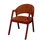 Kit 6 Cadeiras De Jantar Estofada Tecido Facto Madeira Maciça