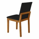 Kit 6 Cadeiras De Jantar Luxo Pérola Estofadas Em Couro Pu Pr