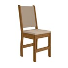 Kit 6 Cadeiras De Jantar Mdf Clara Carvalho/savana