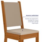 Kit 6 Cadeiras De Jantar Mdf Clara Freijo/savana