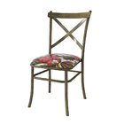 Kit 6 Cadeiras De Jantar New Katrina Marrocos Floral Bromelia