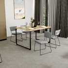 Kit 6 Cadeiras Decorativa Estofada Para Sala De Jantar Base A