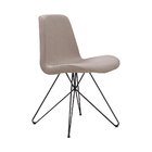 Kit 6 Cadeiras Decorativa Sala De Jantar Base De Aço Meyer Li