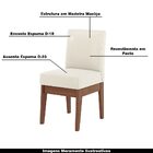 Kit 6 Cadeiras Decorativa Sala De Jantar Madeira Maciça Braga
