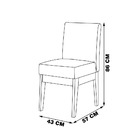 Kit 6 Cadeiras Decorativa Sala De Jantar Madeira Maciça Braga