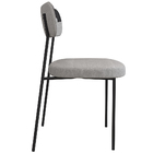 Kit 6 Cadeiras Decorativas Estofada Sala Jantar Melina L02 Li