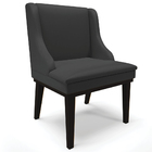 Kit 6 Cadeiras Decorativas Sala De Jantar Base Fixa De Madeir