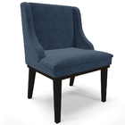 Kit 6 Cadeiras Decorativas Sala De Jantar Base Fixa De Madeir