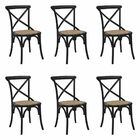 Kit 6 Cadeiras Decorativas Sala De Jantar Cozinha Danna Ratta